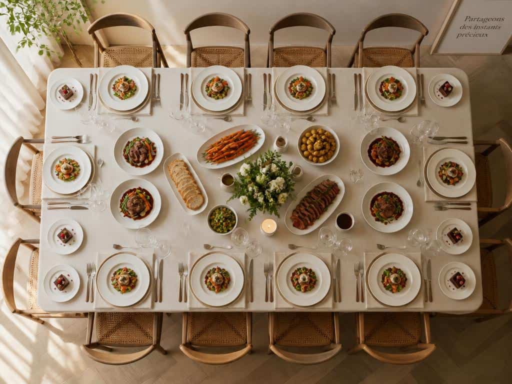 plat pour 12 personnes à préparer la veille noël