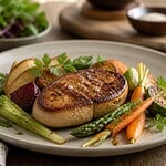 quel legumes avec foie gras poele