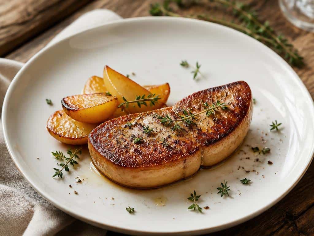 quel accompagnement avec foie gras poele