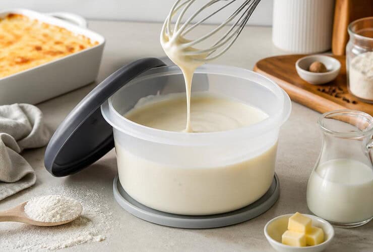 recette tupperware bechamel