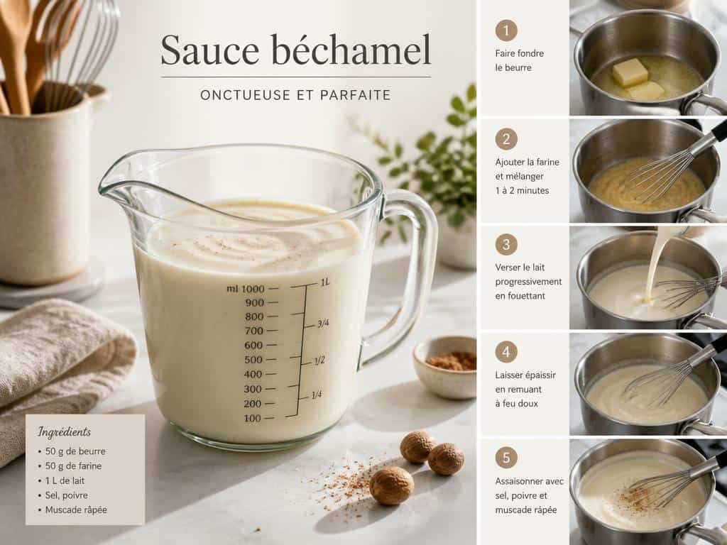 recette bechamel tupperware micro onde