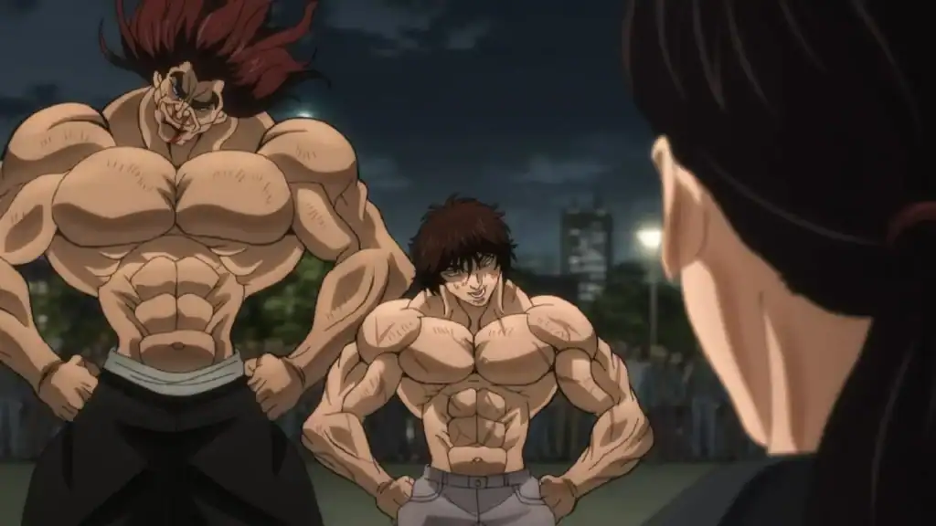 Baki manga de combat