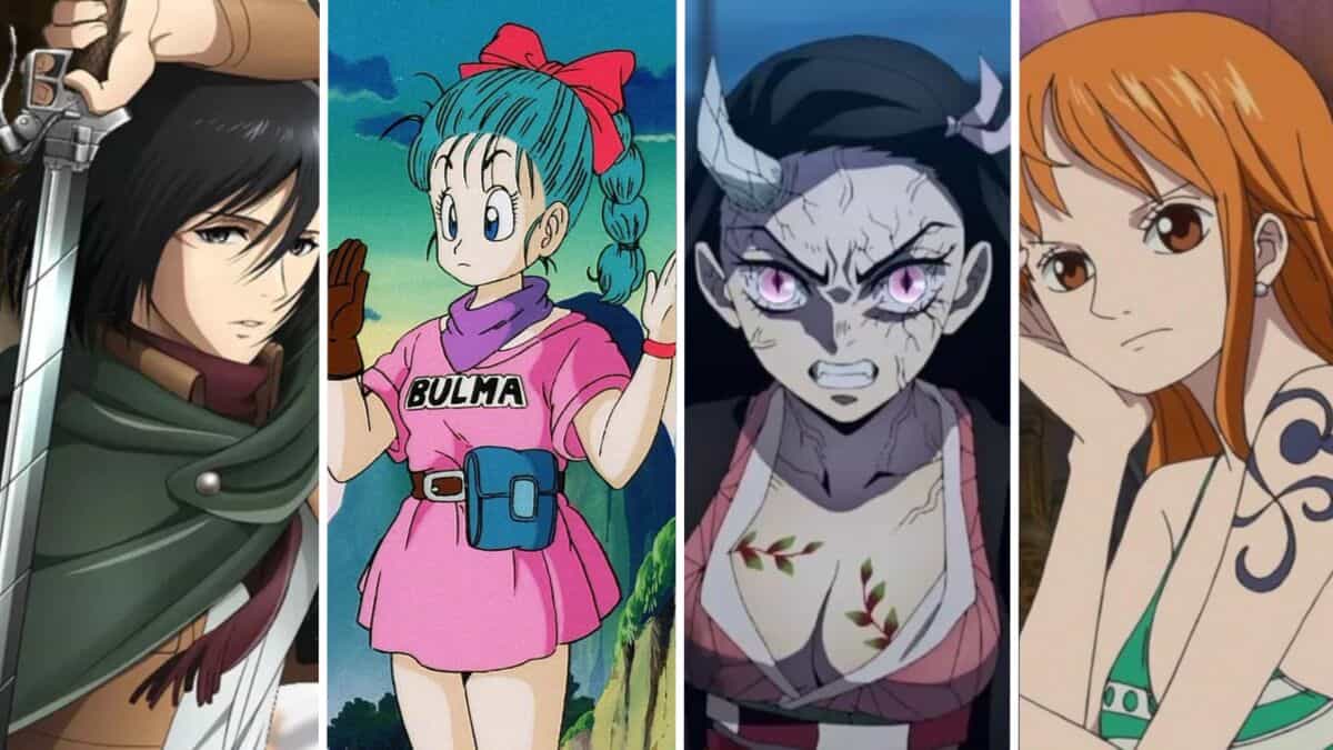 Personnages féminins dans les mangas