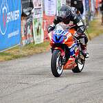 Course de côte en moto