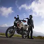 Moto 125 pour grand gabarit