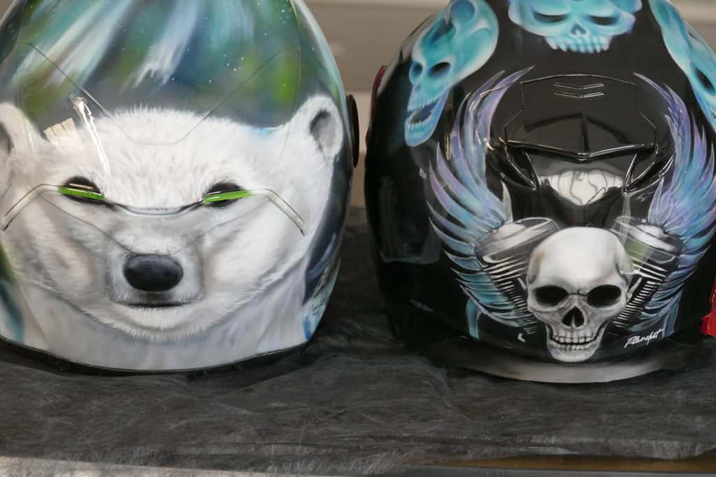 Peindre un casque moto avis