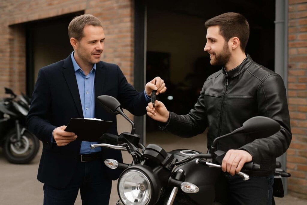 Vente de moto sans contrôle technique en l'état risques