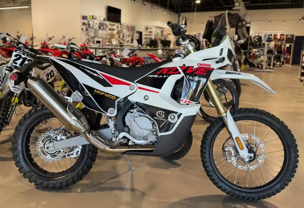 Kove 450 Rally performances