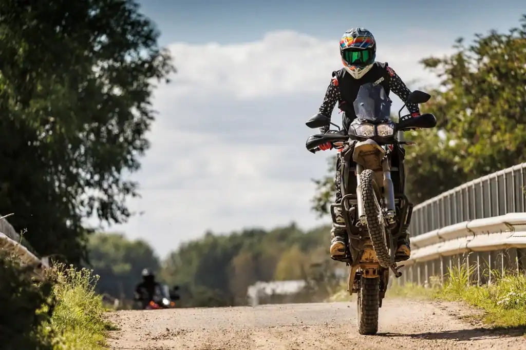 Voge 300 Rally test
