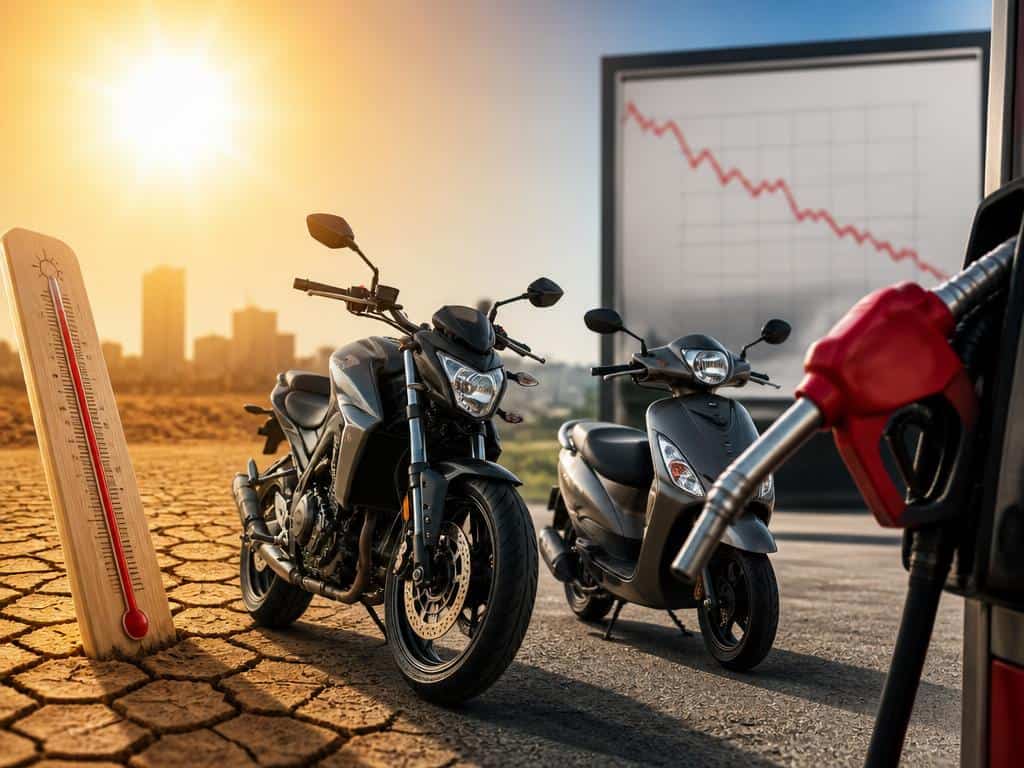 La canicule et le prix de l'essence ont-ils plombé le marché moto et scooter cet été ?