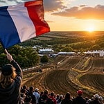 VIDÉO Motocross des Nations Le circuit d'Ernée se fait beau, les spectateurs arrivent déjà