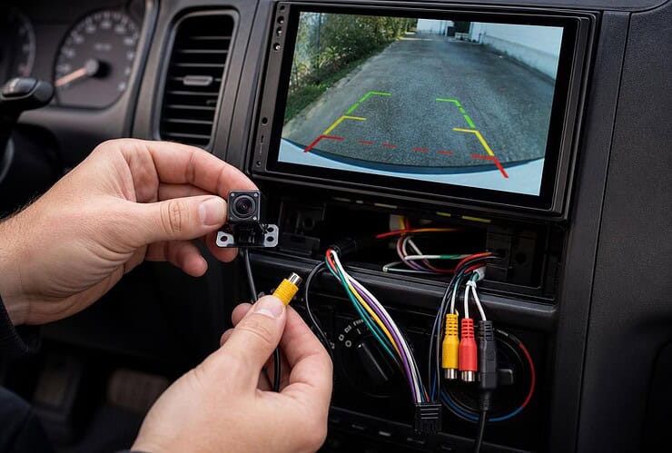 problème caméra de recul autoradio chinois