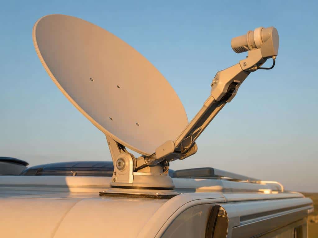 problème de pointage parabole automatique camping car