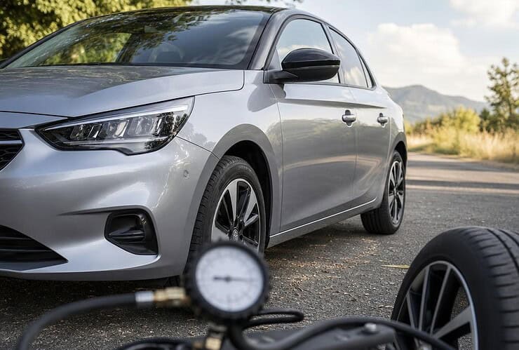 opel corsa pression pneu