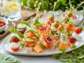 mini brochettes apéritives sans cuisson