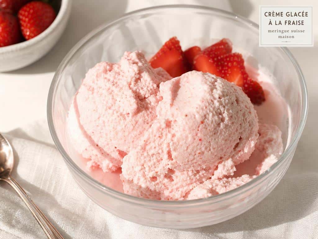 comment faire de la glace aux fraises au thermomix