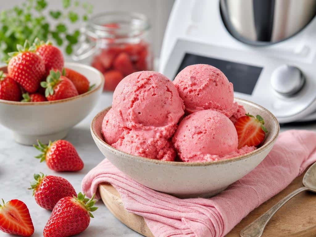 glace thermomix fraise
