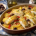 recette morue au four à la portugaise