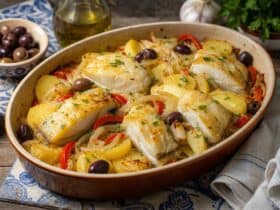 recette morue au four à la portugaise