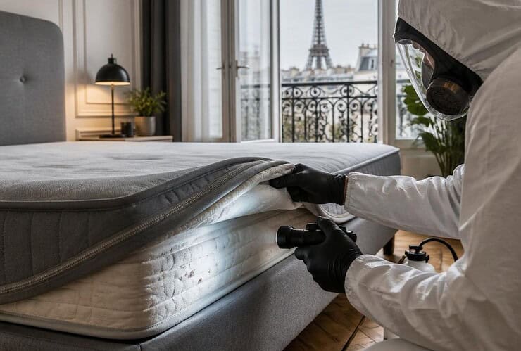 Entreprise punaise de lit Paris : extermination de punaises de lit à Paris
