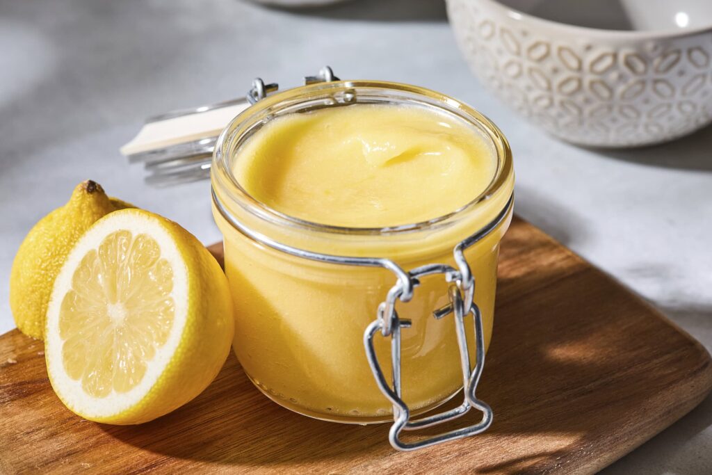 lemon curd and