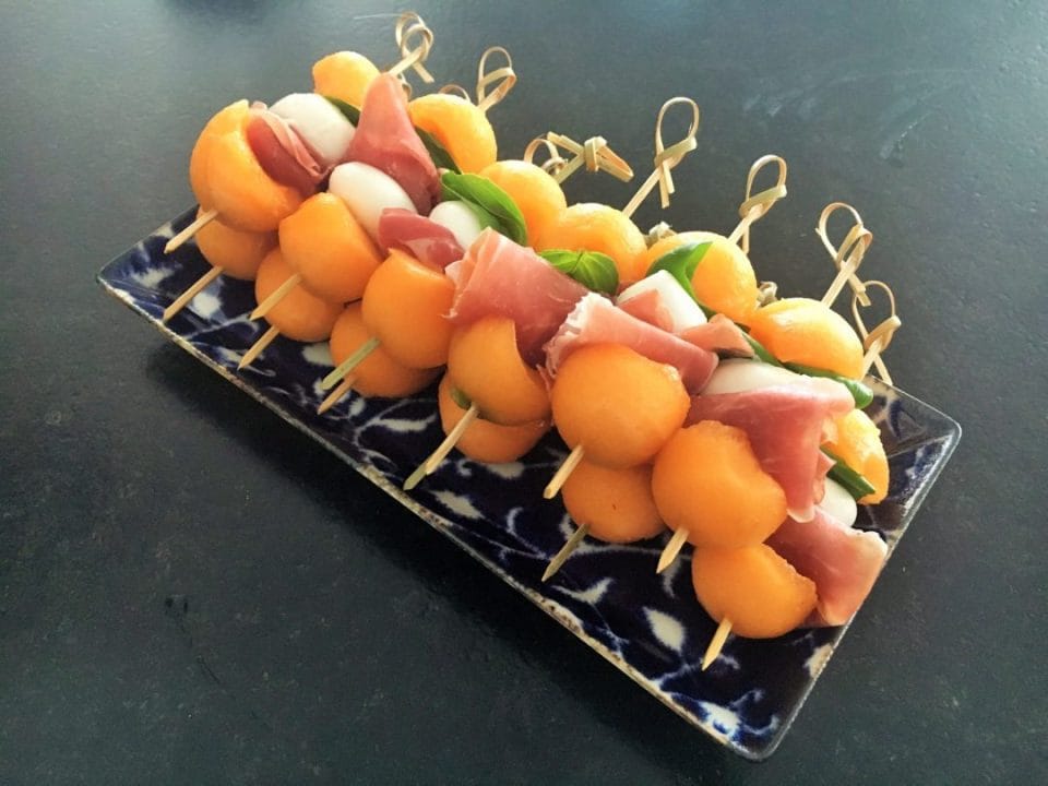 Brochettes apéritives froides faciles