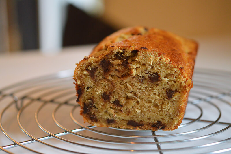 banana bread sans gluten recette