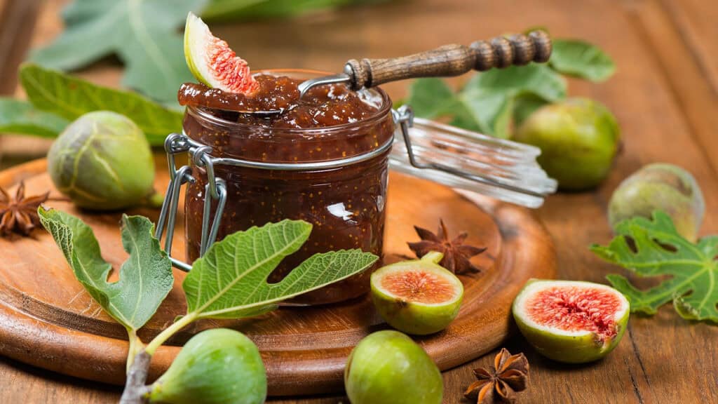 confiture de figues blanches