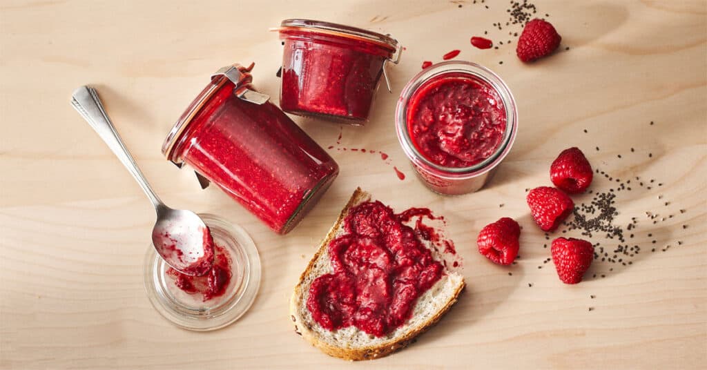 confiture de framboises sans pépins 2