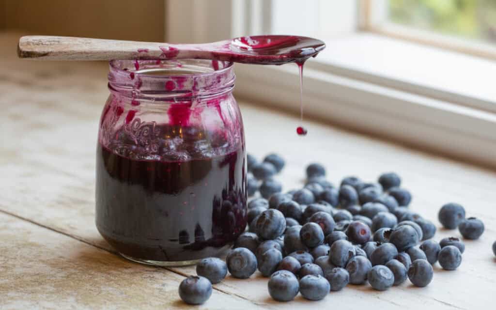 Confiture de myrtilles peu sucrée : La version allégée à essayer 1 confiture de myrtilles peu sucrée 1