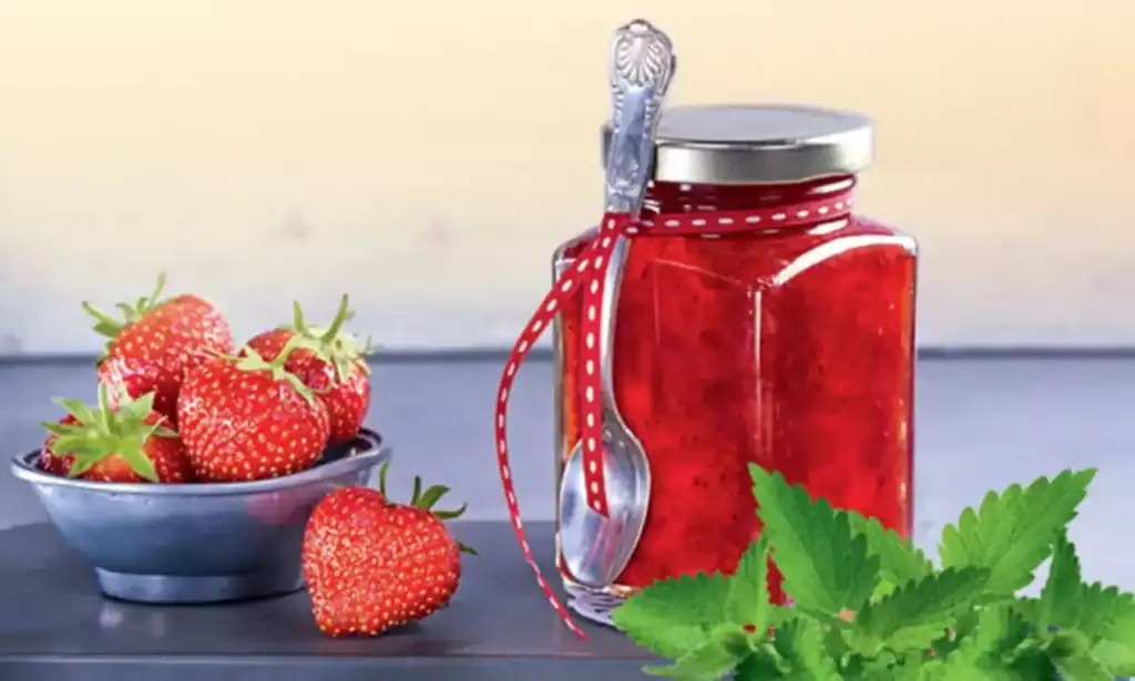 peut on mettre de la menthe dans la confiture de fraise