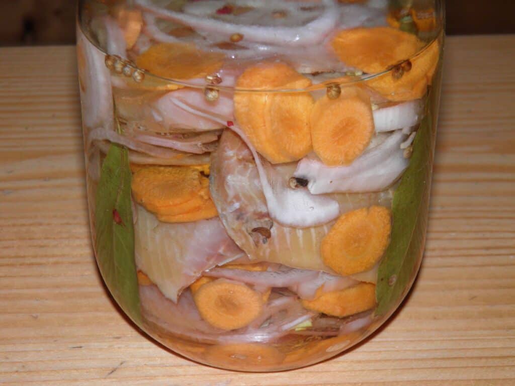 recette hareng frais marine