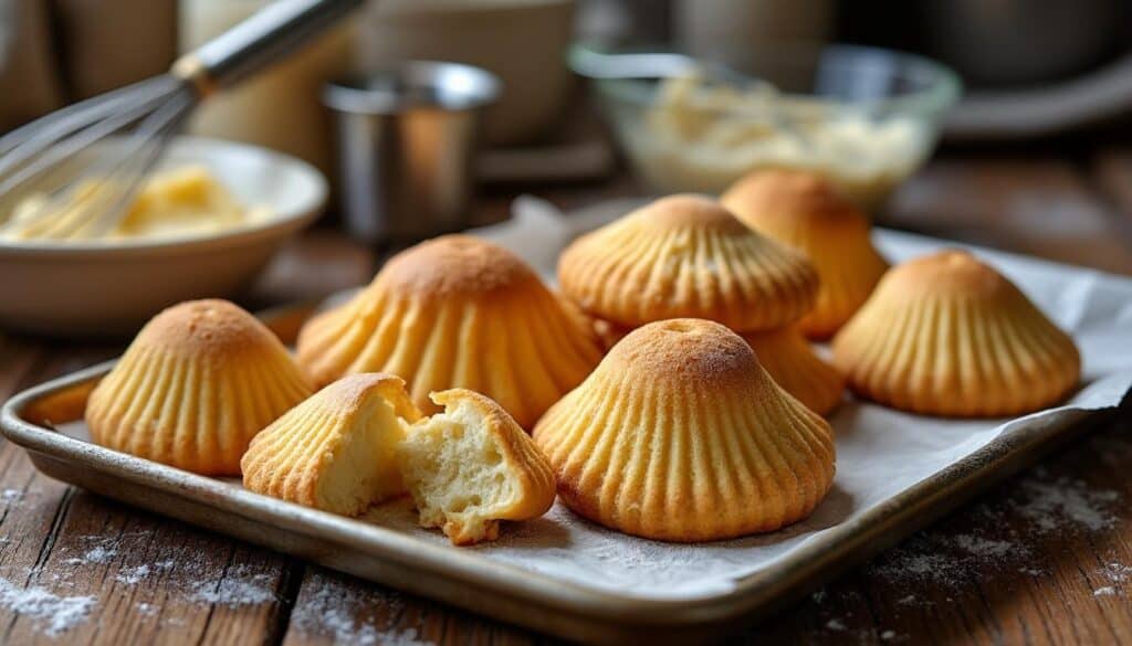 recette madeleine moelleuse avec bosse