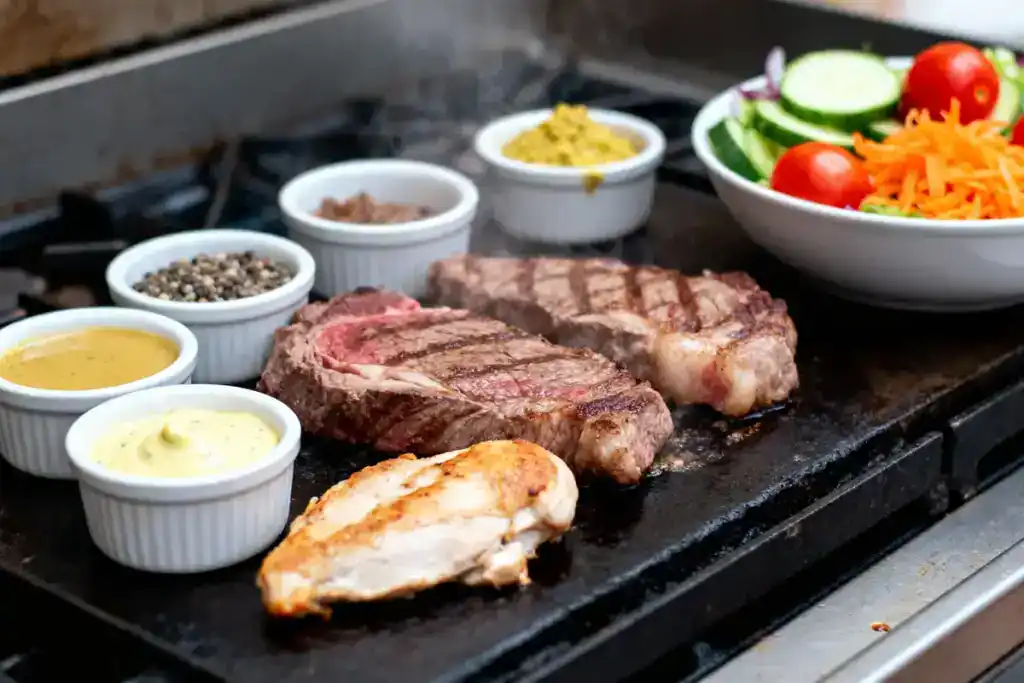 accompagnement pierrade recette idées