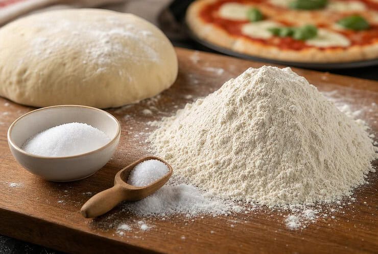 combien de sel pour 1kg de farine pour pizza