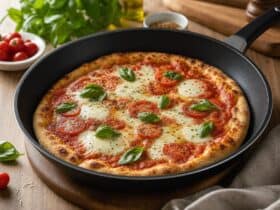 comment cuire une pizza à la poêle