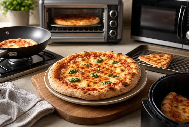 comment faire réchauffer une pizza