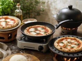 cuire une pizza sans four