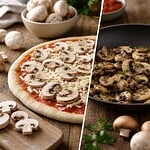 faut-il faire cuire les champignons pour une pizza