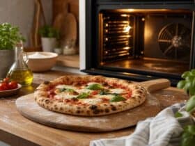 cuisson pizza maison four chaleur tournante