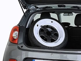 Roue de secours sur une Twingo 3