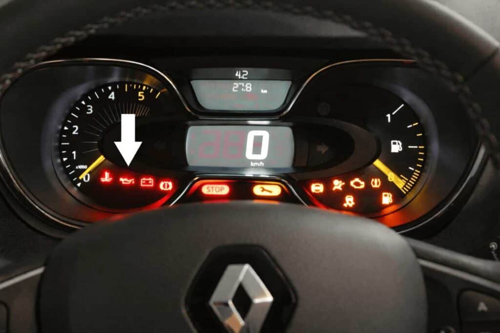 Voyants du tableau de bord Renault Captur 2 1