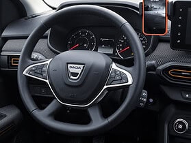 Voyants du tableau de bord de la Dacia Sandero