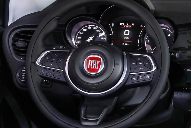 Voyants du tableau de bord de la Fiat 500
