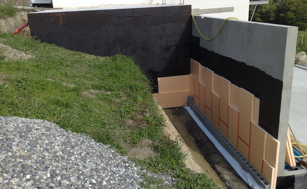 Étanchéité mur enterré extérieur