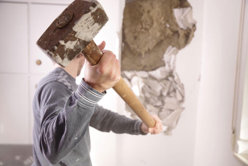 prix pour casser un mur non porteur