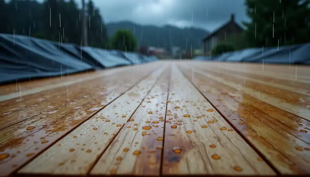 panneau bois osb exterieur expose a la pluie