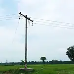 réglementation implantation poteau électrique