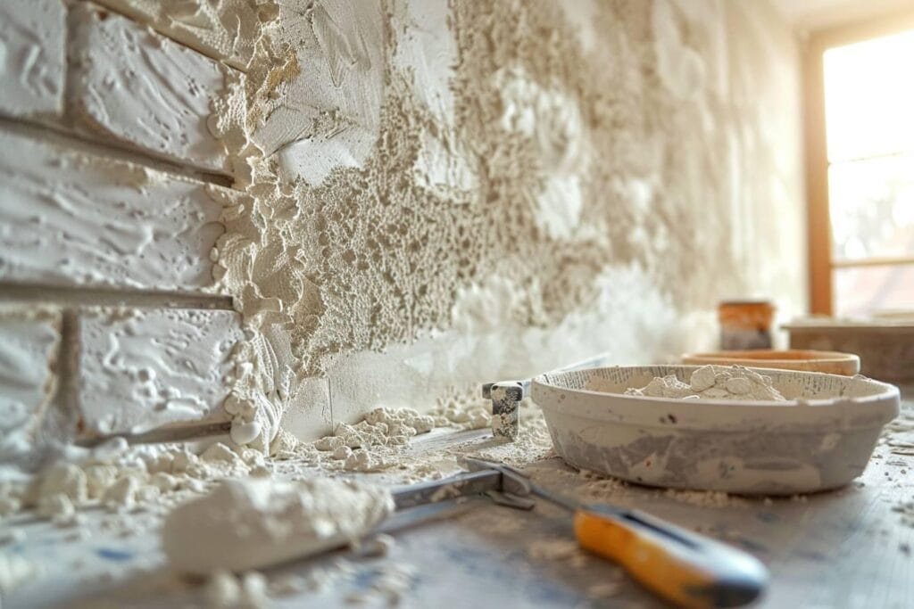 Comment puis-je recouvrir un mur irrégulier