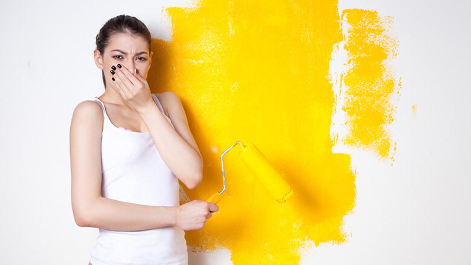 combien de temps pour que l'odeur de peinture parte,